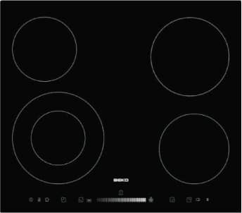 Plaque de cuisson vitrocéramique Beko HIC64502T